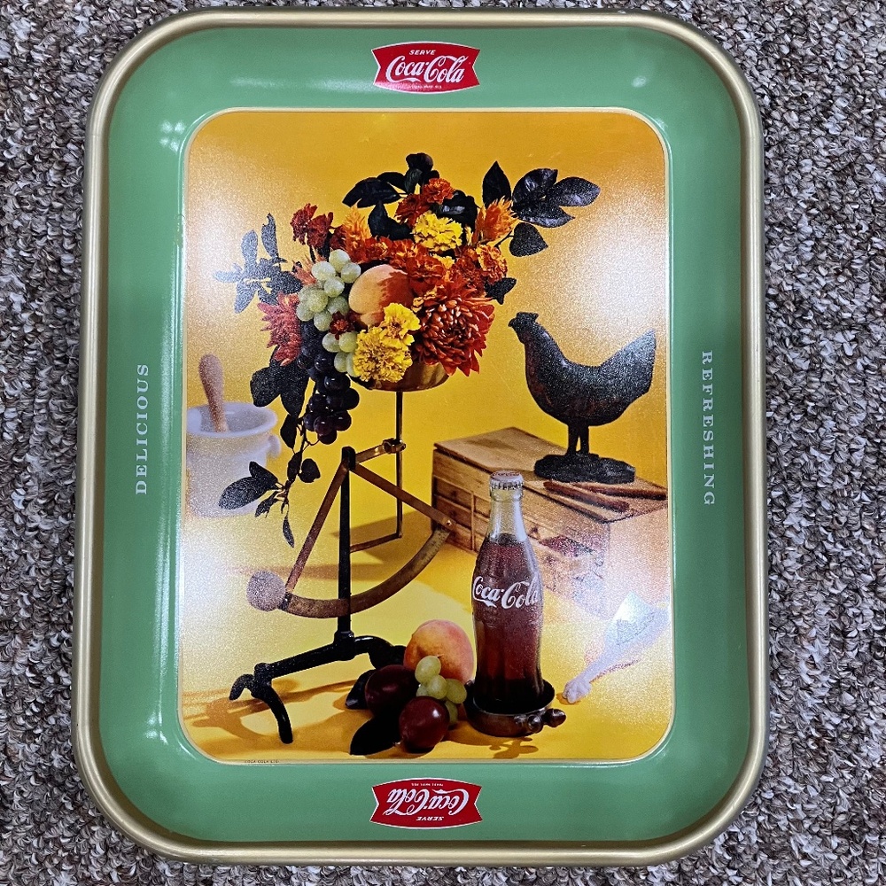 Vintage Coca Cola Advertising Tray